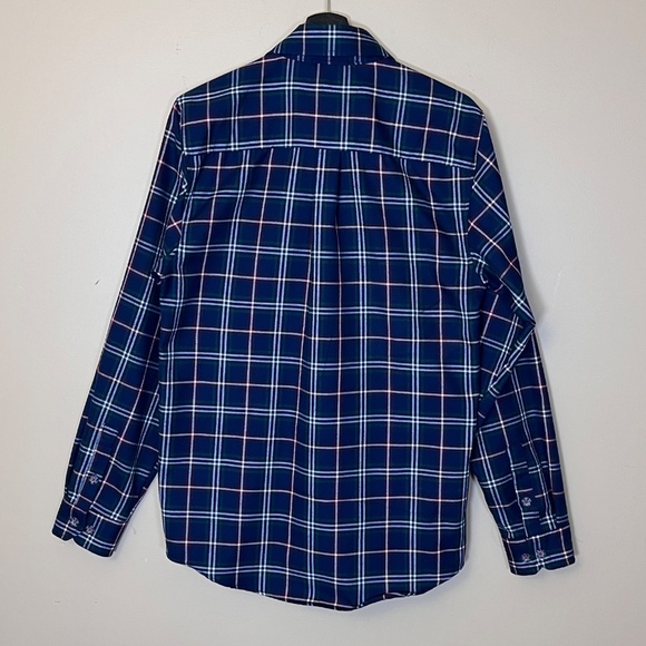 Dixxon Torrance Plaid Long Sleeve Shirt - Men's Size S - Blue - Picture 3 of 8